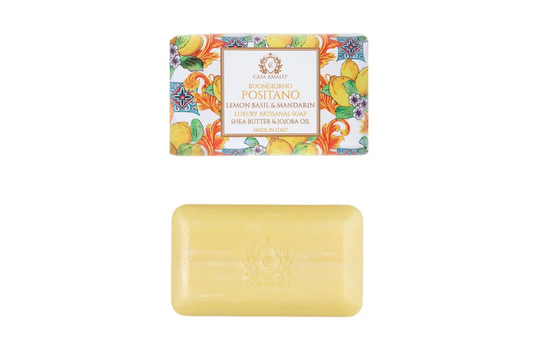 Casa Amalfi Buongiorno Positano Lemon Basil & Mandarin Soap