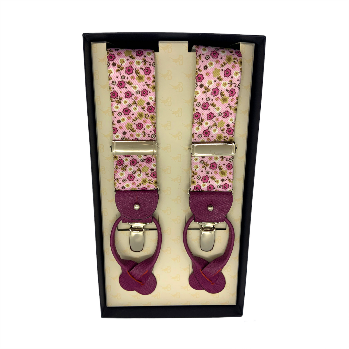 Bretelle & Braces Suspenders Rose Floral