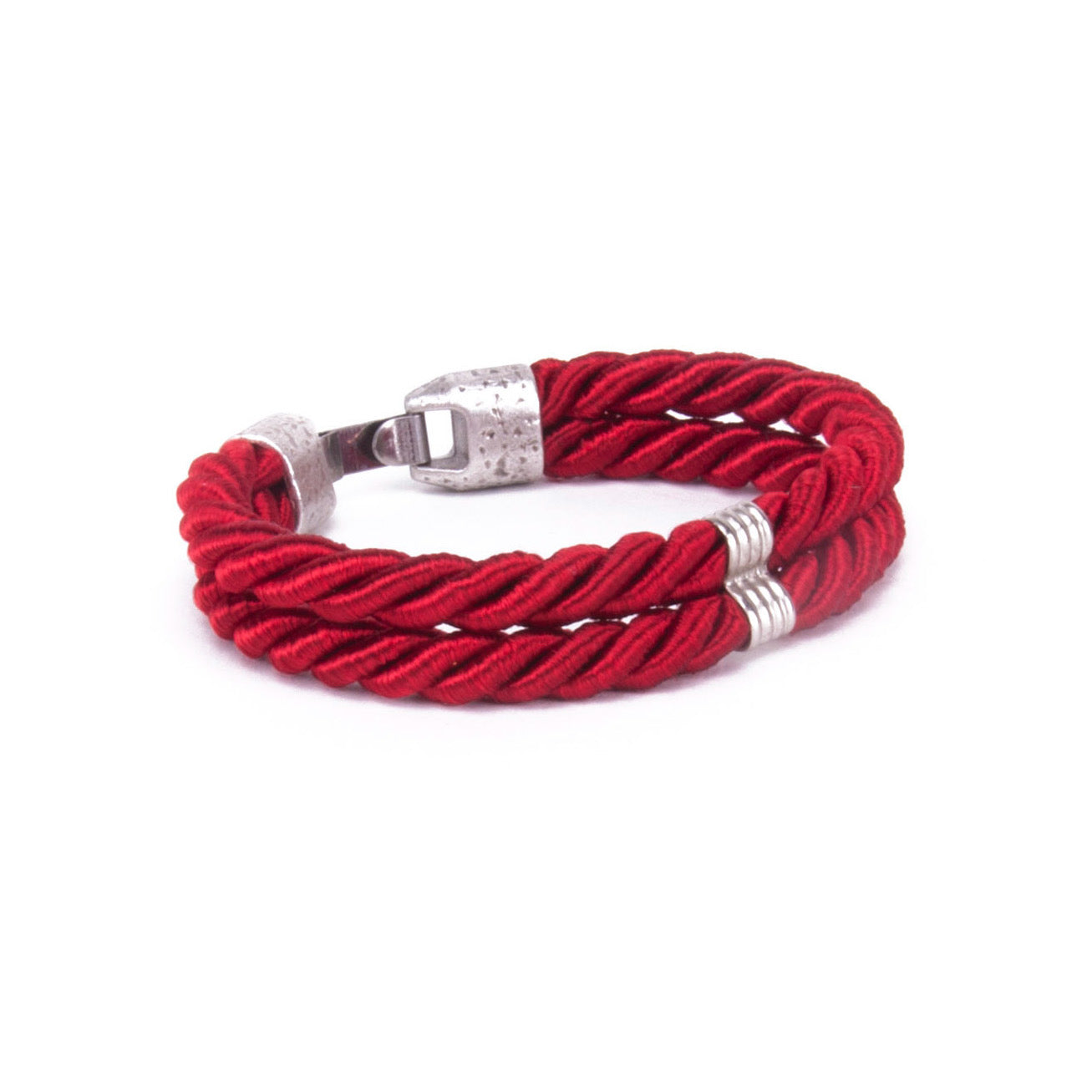 Rope Bracelet Antique Ruby