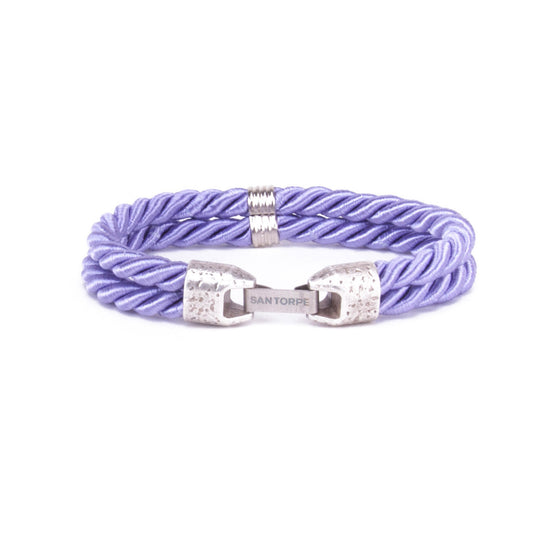 Rope Bracelet Ametist Lilac