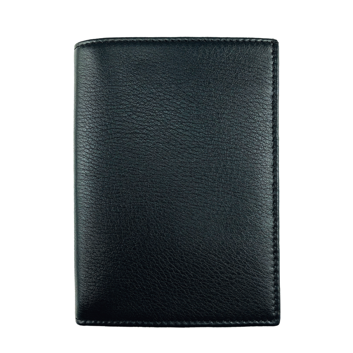 Leather Card Wallet (Black)