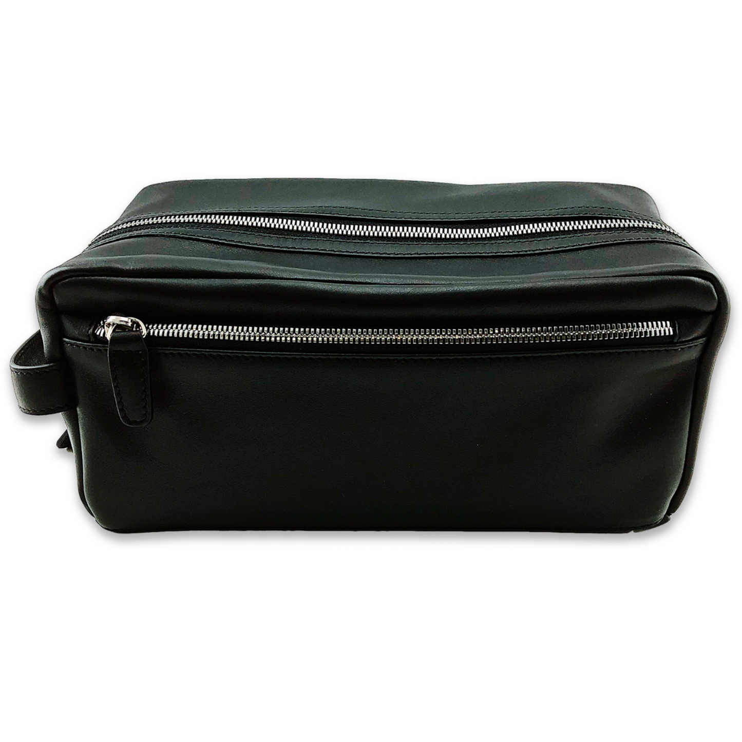 Leather Toiletry Bag (Black)