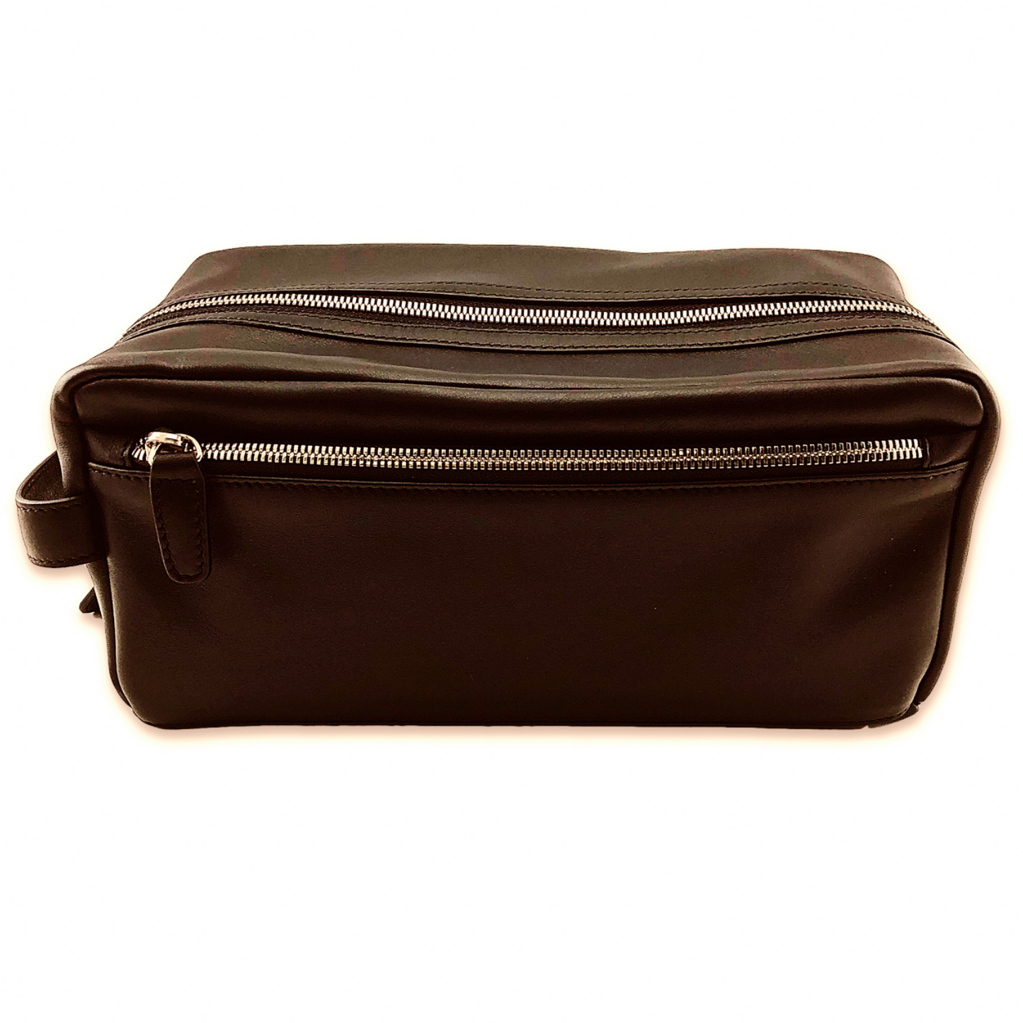 Leather Toiletry Bag (Brown)